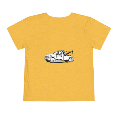 Wheel Lift Tow Truck Toddler Unisex Short Sleeve Crewneck Tee
