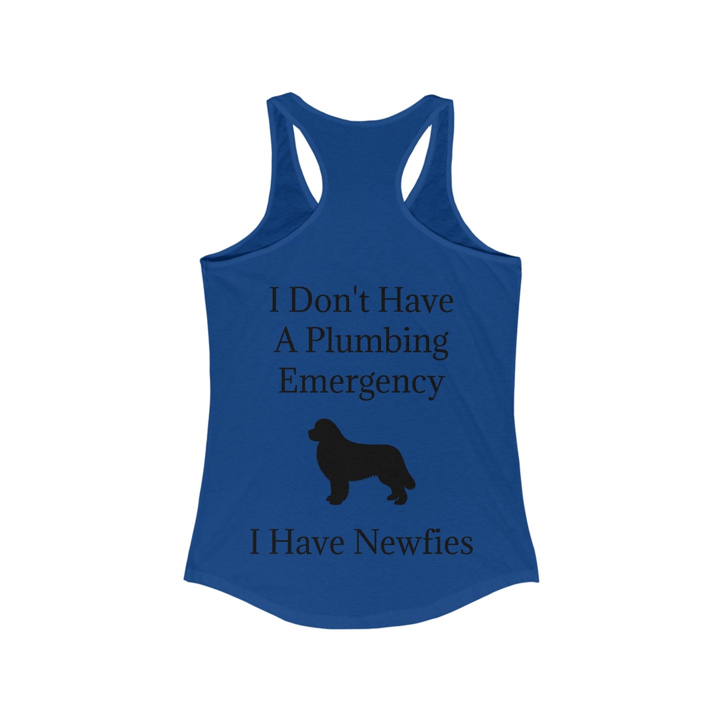 Plumbing Emergency Women's Racerback Tank