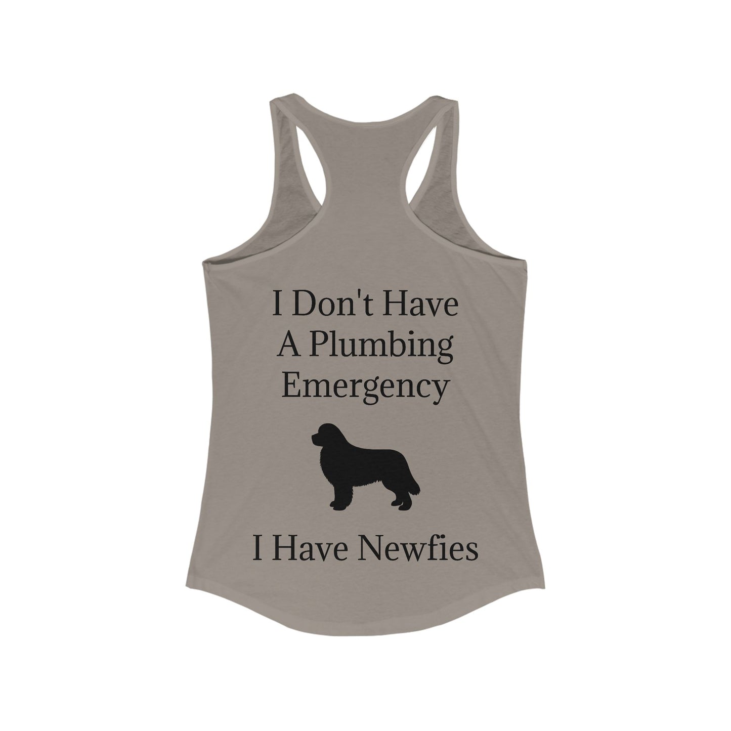 Plumbing Emergency Women's Racerback Tank