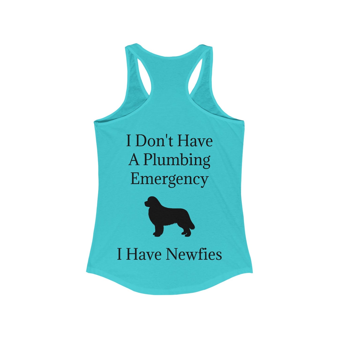 Plumbing Emergency Women's Racerback Tank