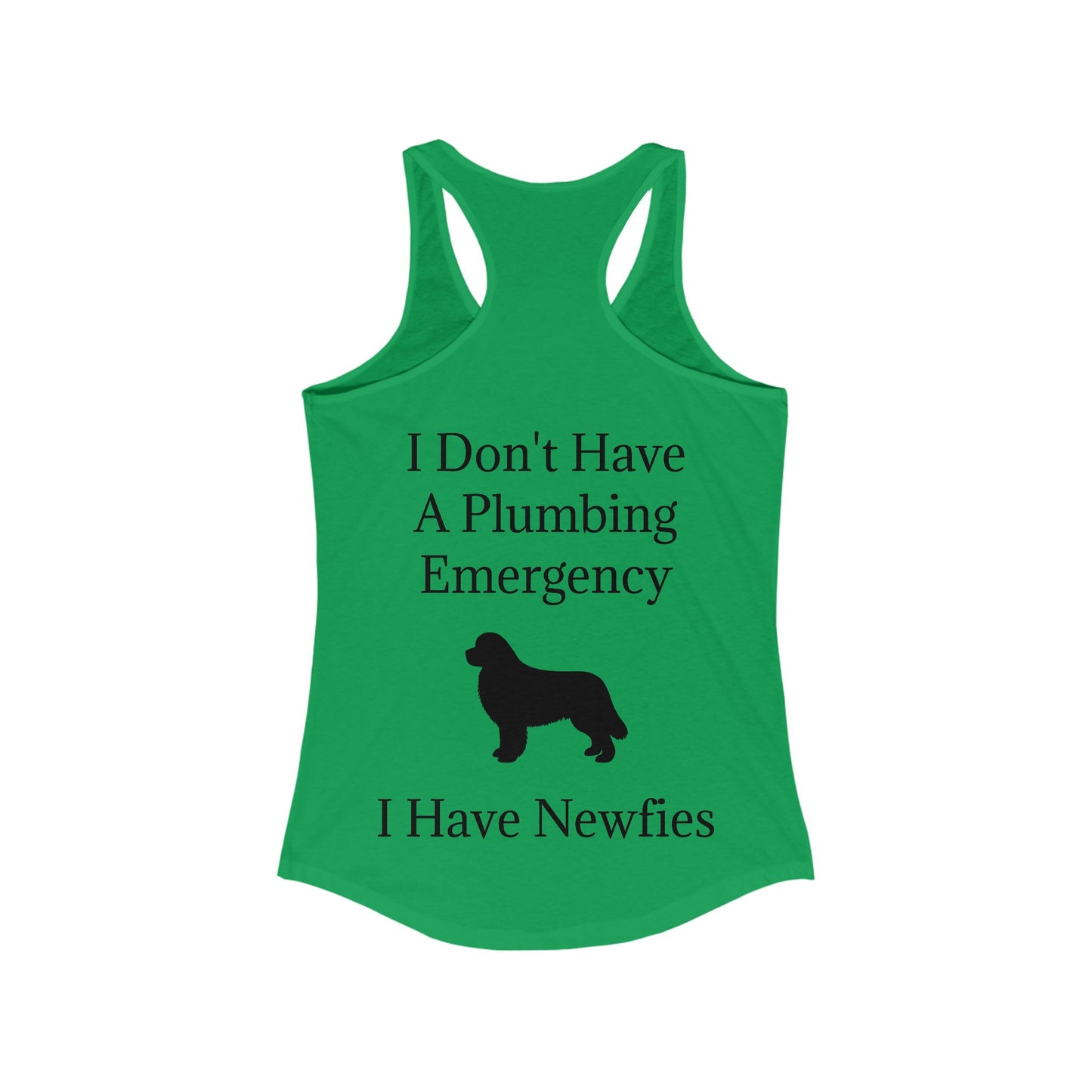 Plumbing Emergency Women's Racerback Tank