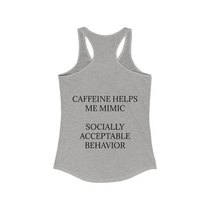 Socially Acceptable Women's Racerback Tank