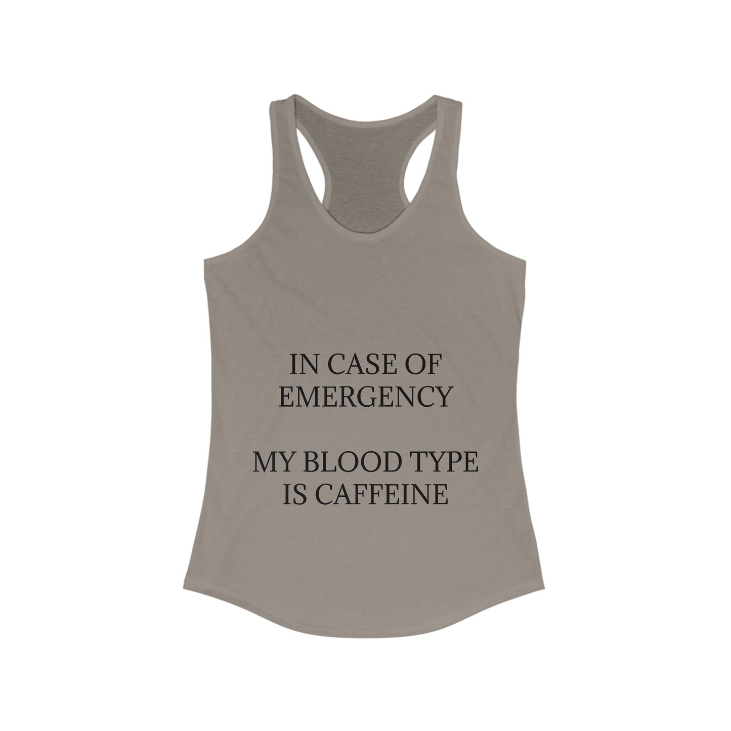 Blood Type Women's Racerback Tank
