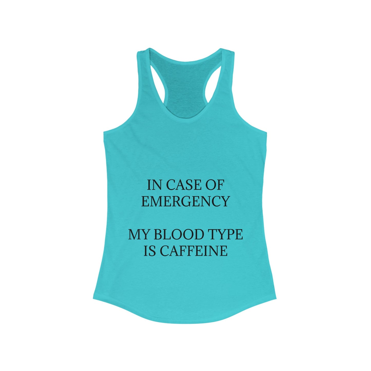 Blood Type Women's Racerback Tank