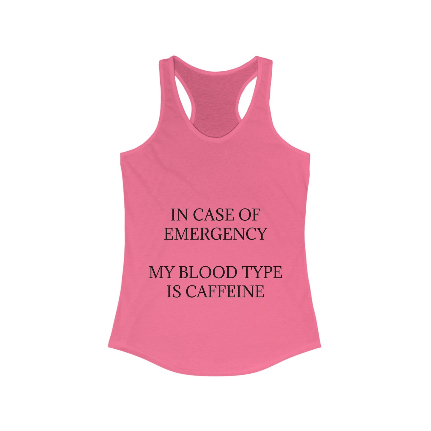 Blood Type Women's Racerback Tank