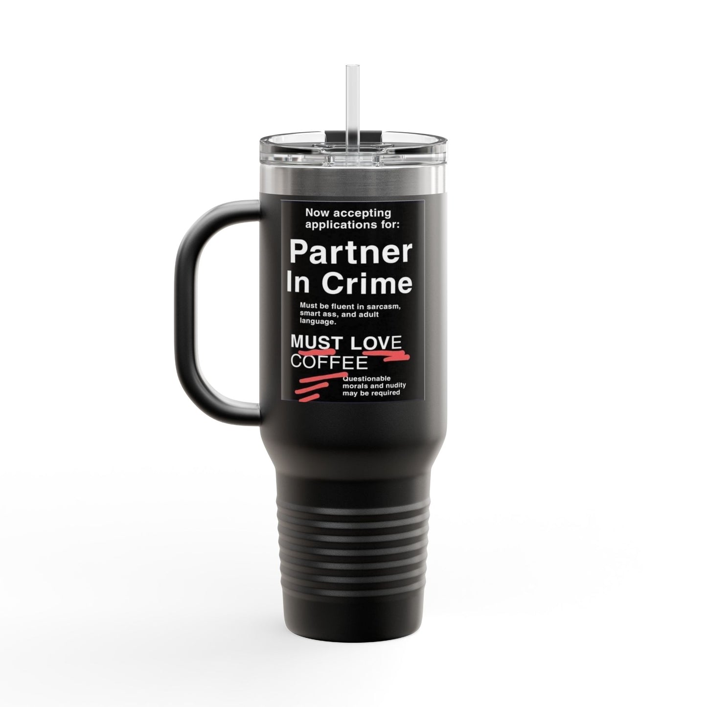 Partner In Crime Insulated Travel Mug