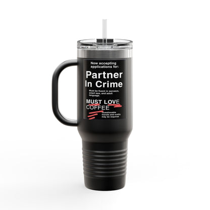 Partner In Crime Insulated Travel Mug