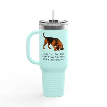 Tracking You Insulated Travel Mug