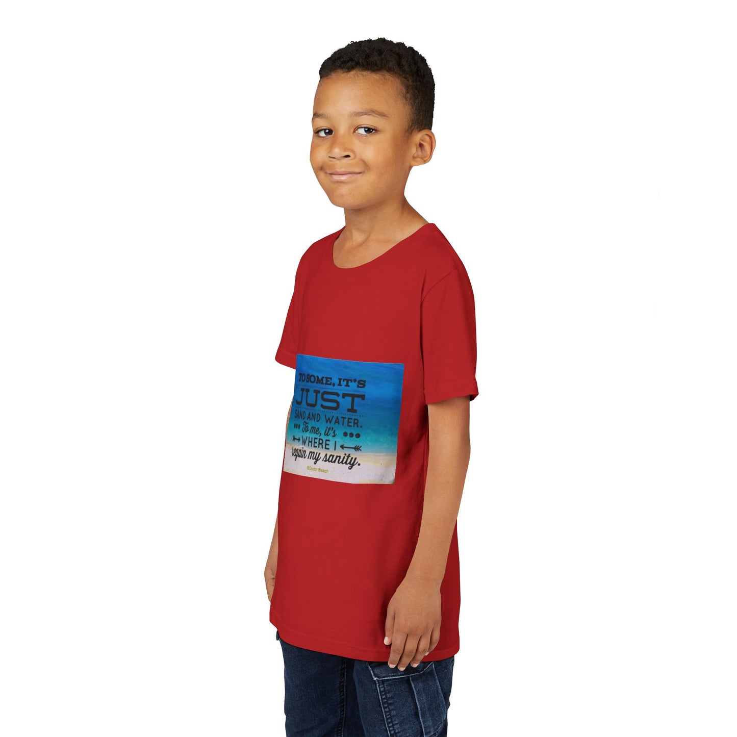 Dr. Beach Youth Unisex Short Sleeve Crewneck Tee