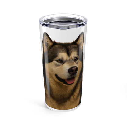 Malamute Head Tumbler
