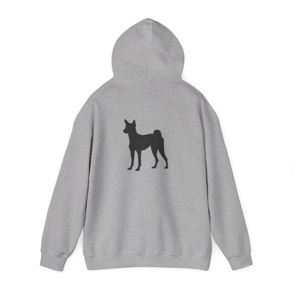 Basenji Silhouette Unisex Hoodie