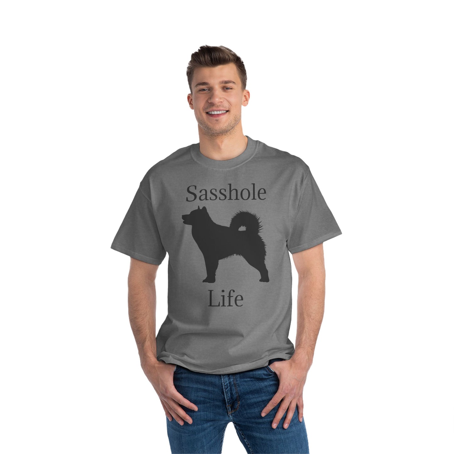Sasshole Life Men's Short-Sleeve Crewneck Tee
