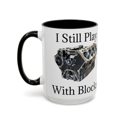 Play With Blocks 2-Tone Coffee Mug