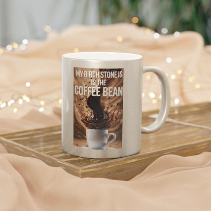 Birth Stone Metallic Coffee Mug