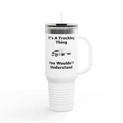 Trucking Thing Insulated Travel Mug