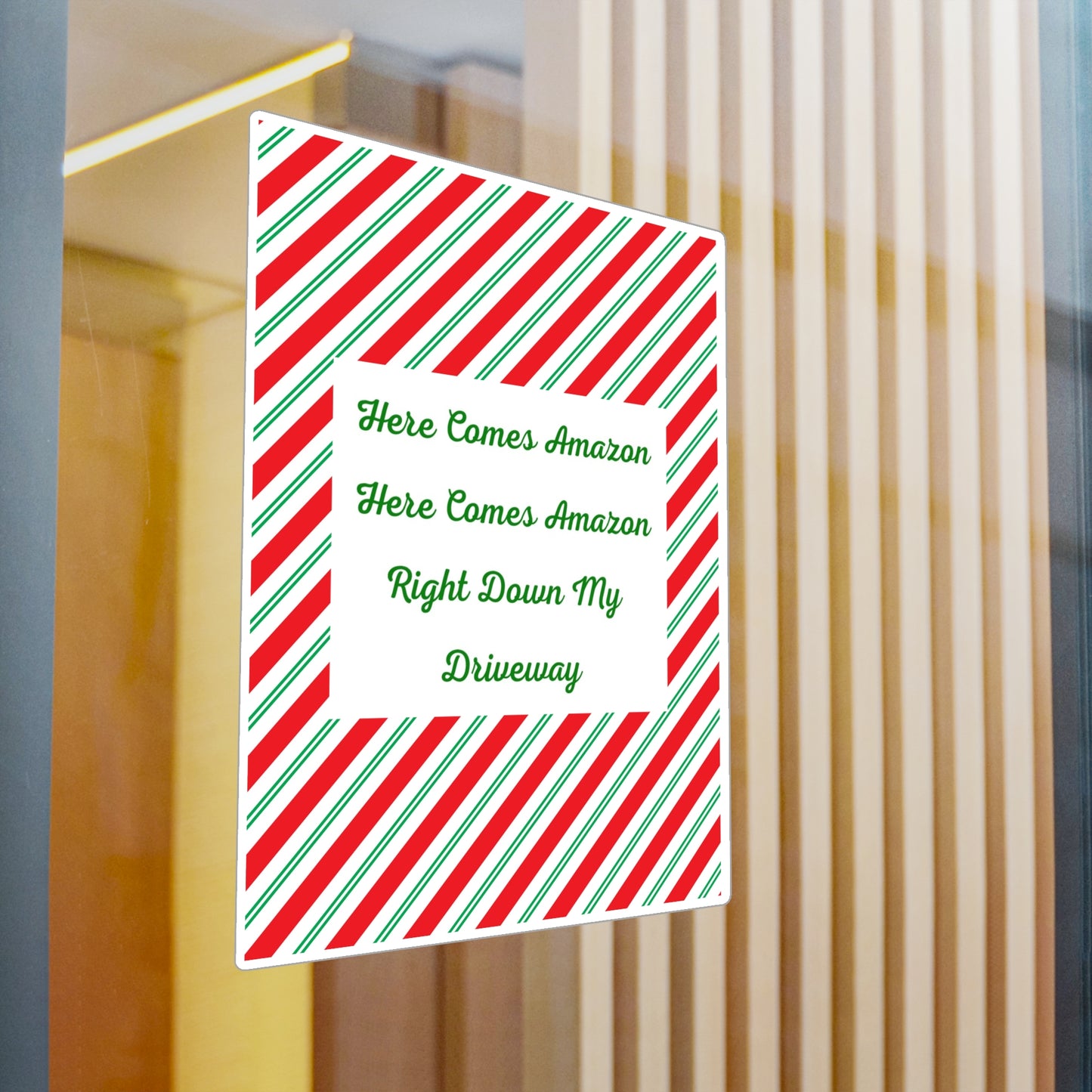 Here Comes Amazon Vinyl Decal