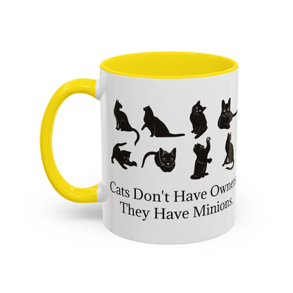 Cat Minions 2-Tone Coffee Mug