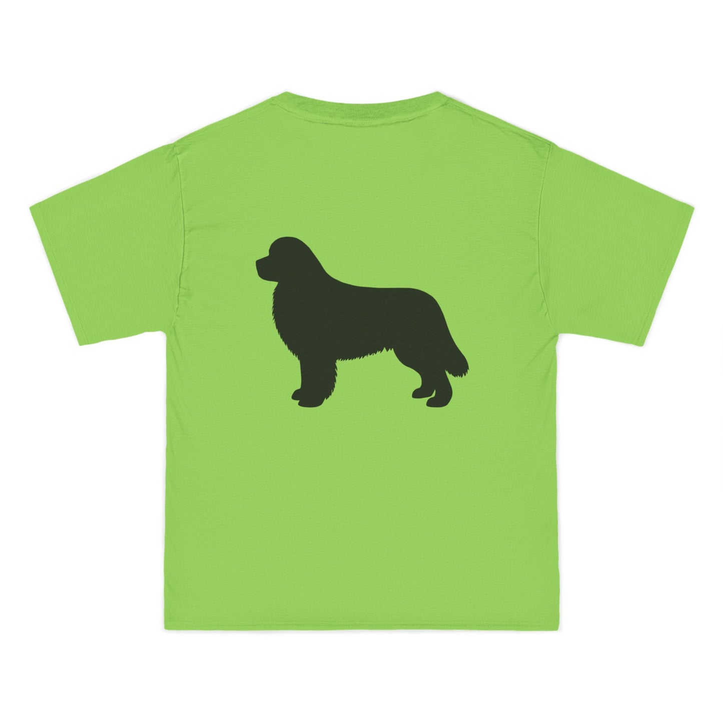 Newfie Silhouette Men's Short-Sleeve Crewneck Tee