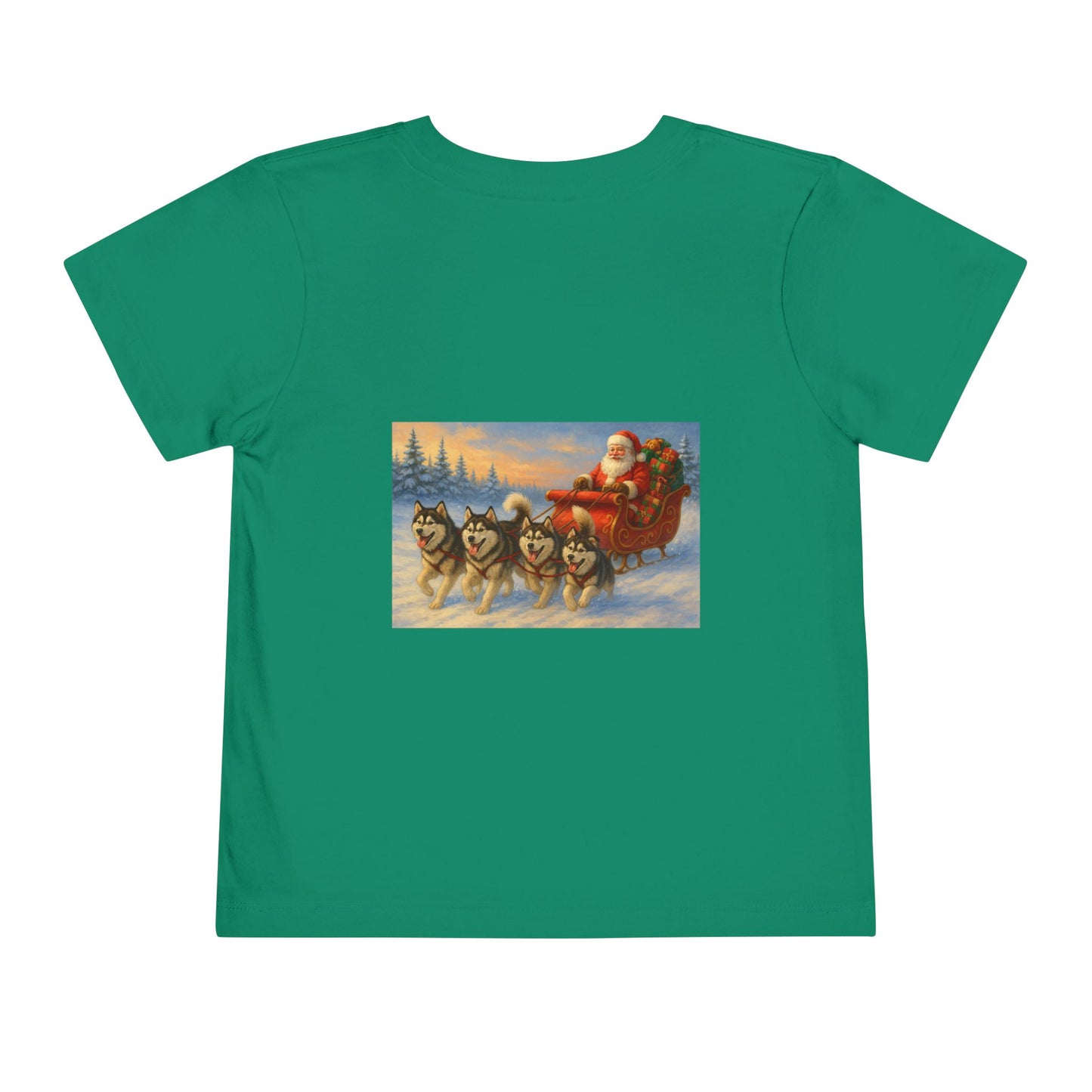Dashing Through The Snow Toddler Unisex Short Sleeve Crewneck Tee