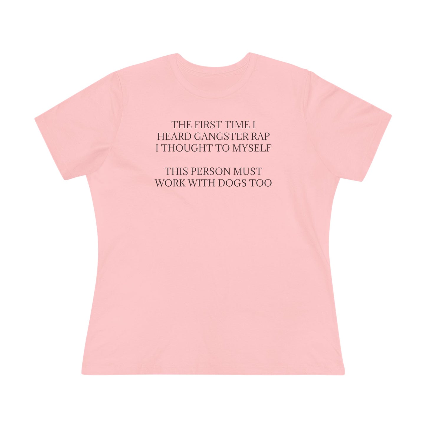 Gangster Rap Women's Short Sleeve Crewneck Tee