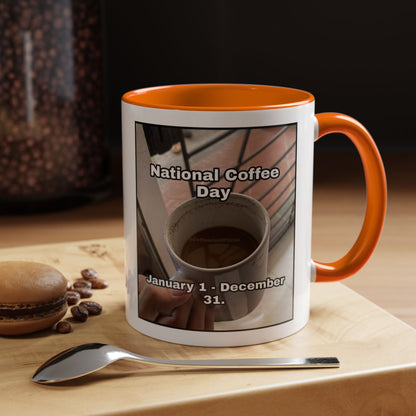 National Coffee Day 2-Tone Coffee Mug