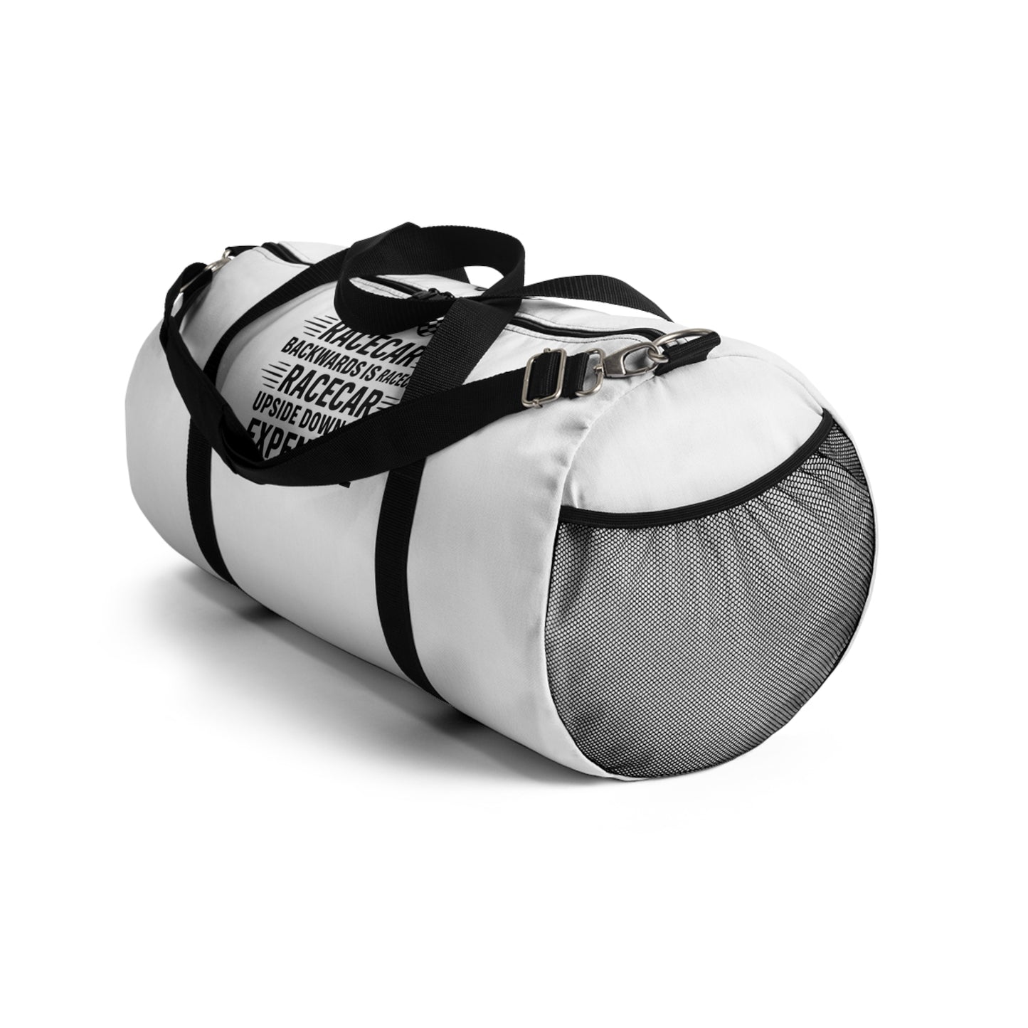 Racecar Backwards Duffel Bag