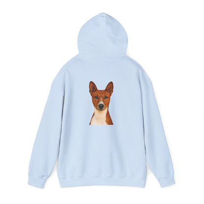 Basenji Head Unisex Hoodie