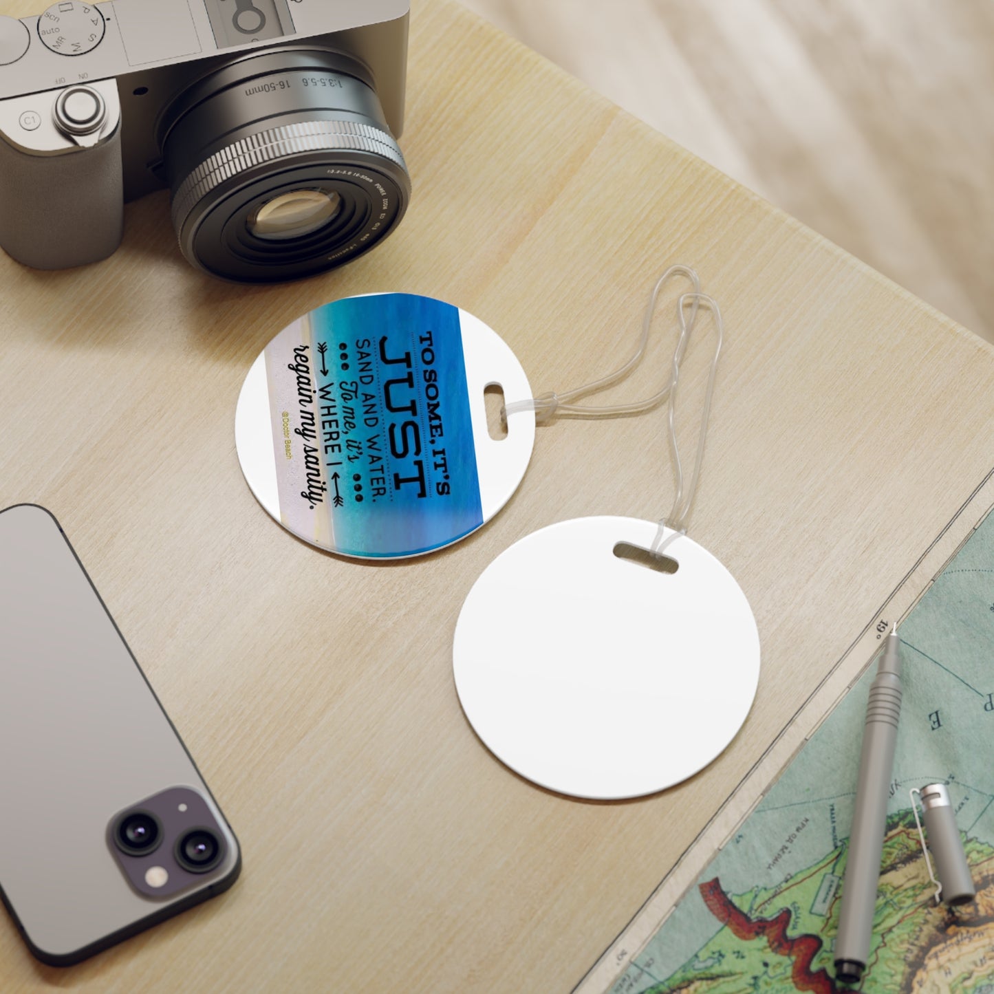 Dr. Beach Luggage Tag