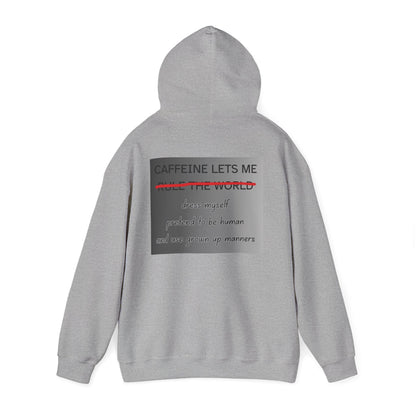 Caffeine Lets Me Unisex Hoodie