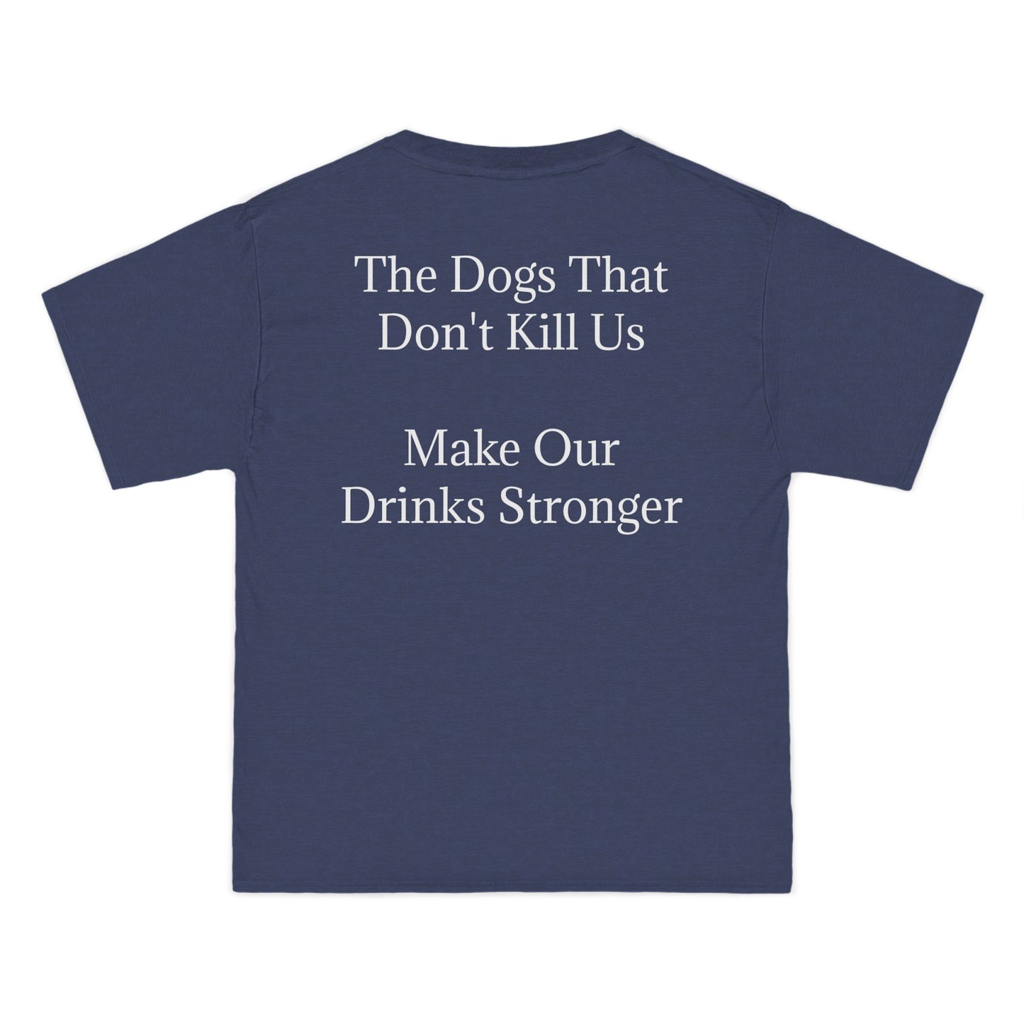Drinks Stronger Men's Short-Sleeve Crewneck Tee