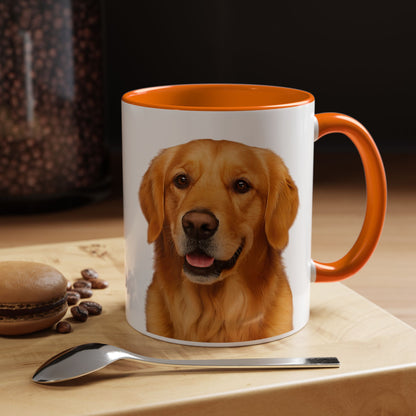 Golden Head 2-Tone Coffee Mug