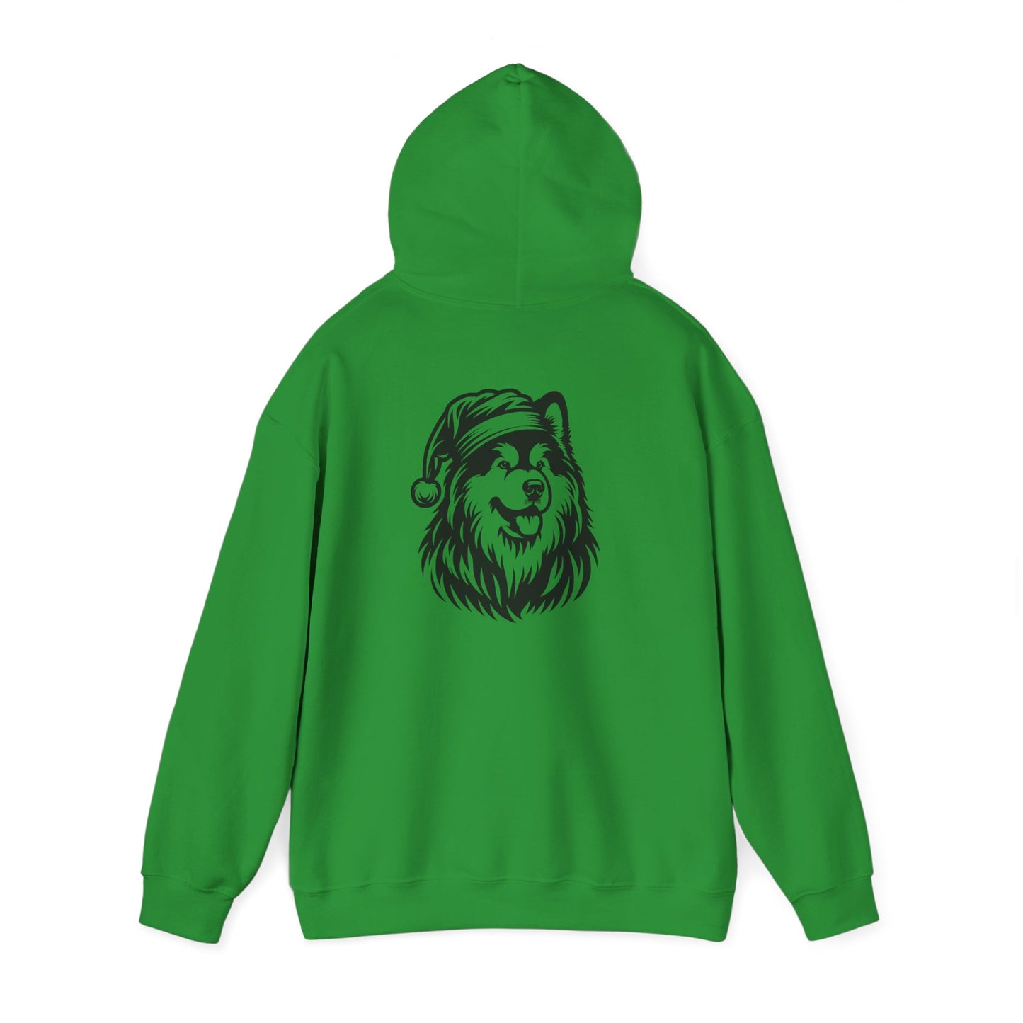 Santa Paws Malamute Unisex Hoodie