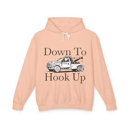 Down To Hook Up Unisex Lightweight Hoodie