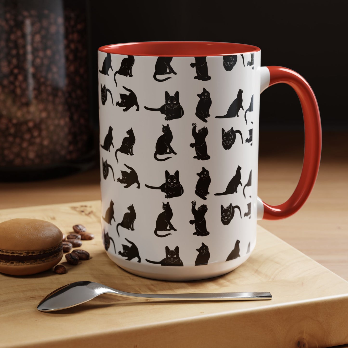 Cats 2-Tone Coffee Mug