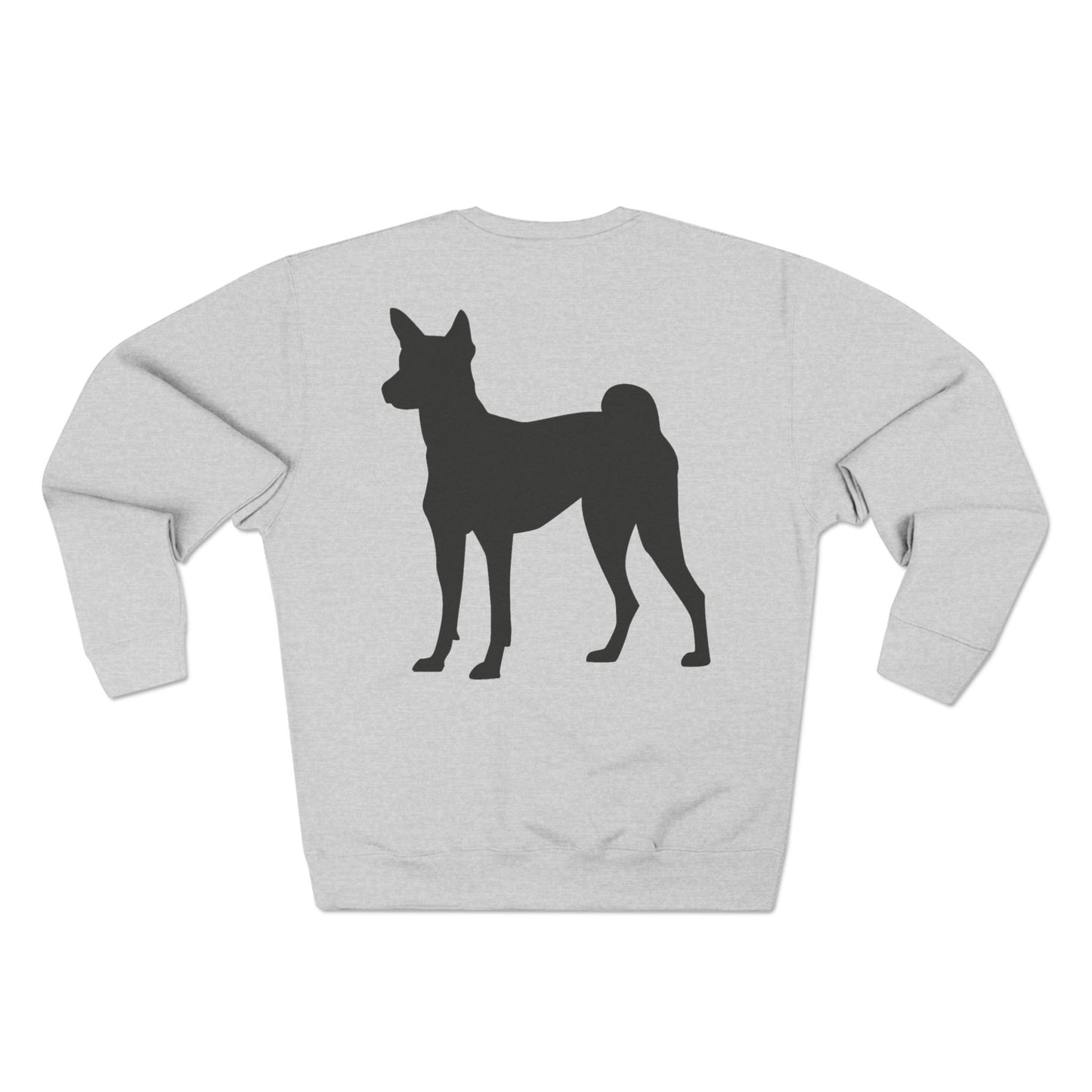 Basenji Silhouette Unisex Crewneck Sweatshirt