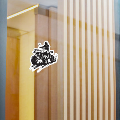 Slingin' Mud Quad Vinyl Decal