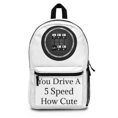 5 Speed How Cute Backpack