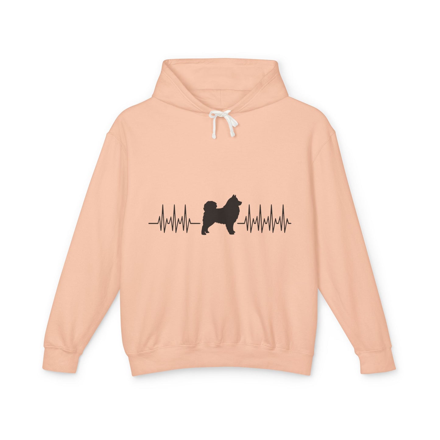 My Heart Beats For Samoyeds Unisex Lightweight Hoodie