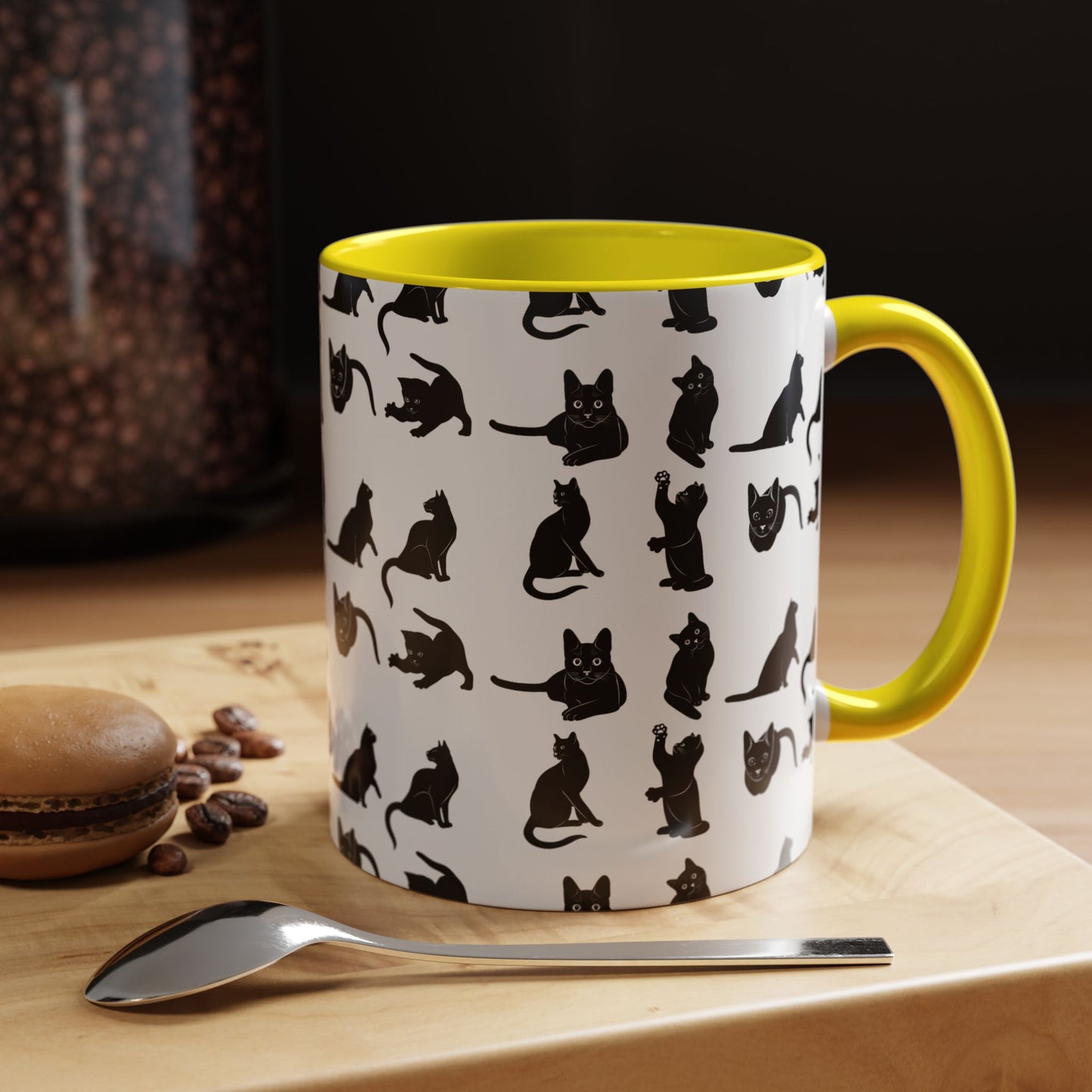 Cats 2-Tone Coffee Mug