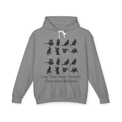 Cat Minions Unisex Lightweight Hoodie