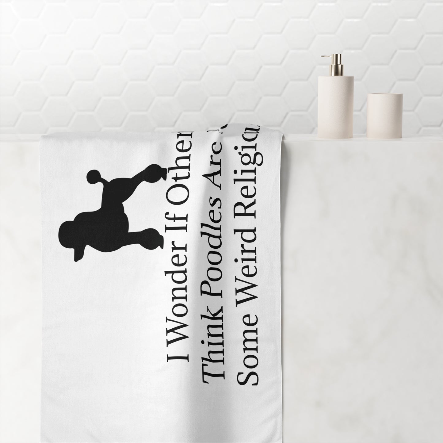 I Wonder Mink-Cotton  Beach Towel