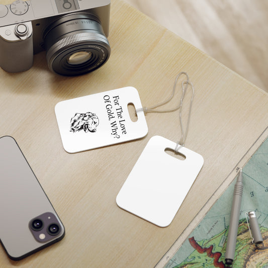 For The Love Of Gold Luggage Tag
