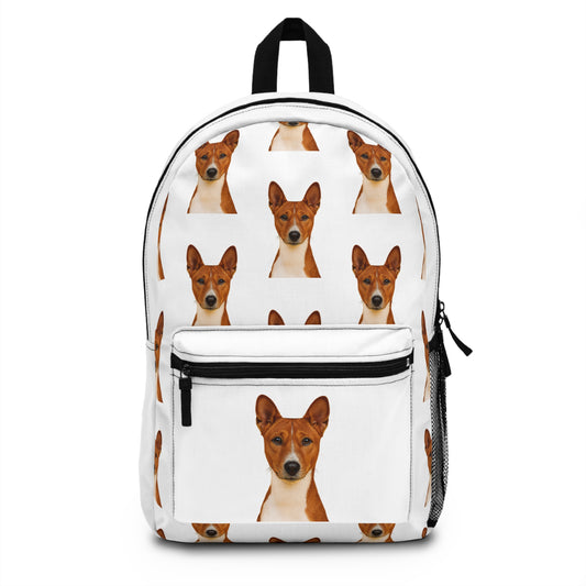 Basenji Head Backpack