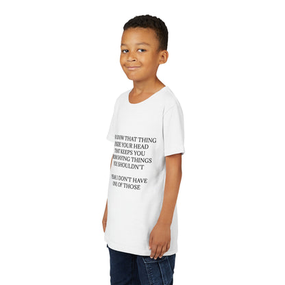 No Filter Youth Unisex Short Sleeve Crewneck Tee