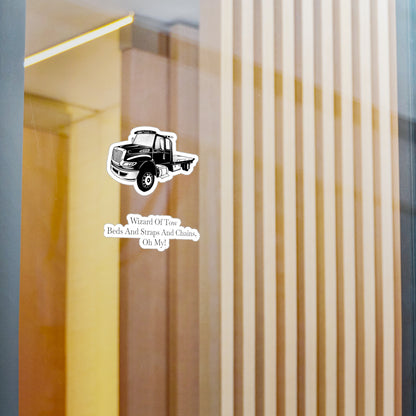 Wizard Of Tow Vinyl Decal