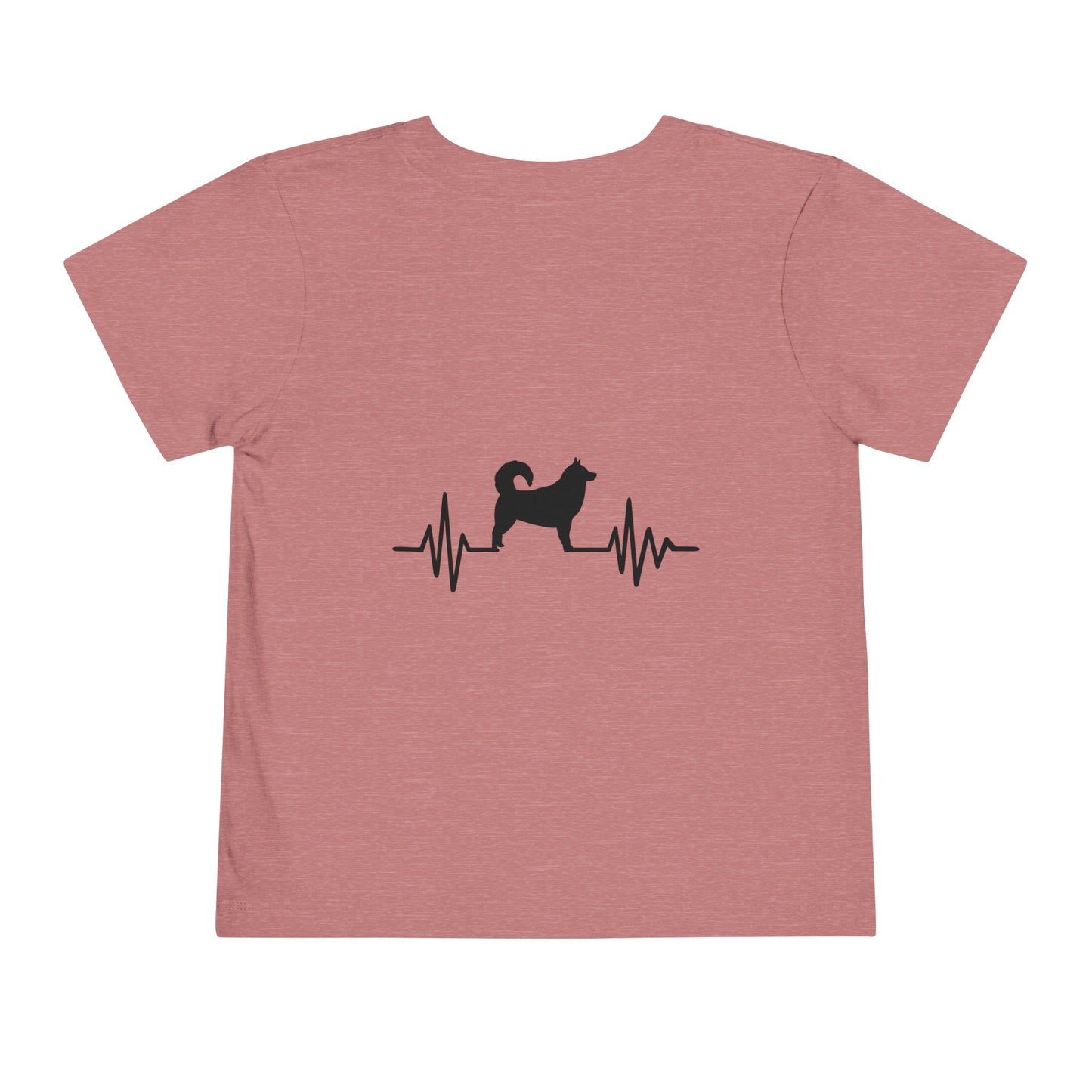 My Heart Beats For Malamutes Toddler Unisex Short Sleeve Crewneck Tee