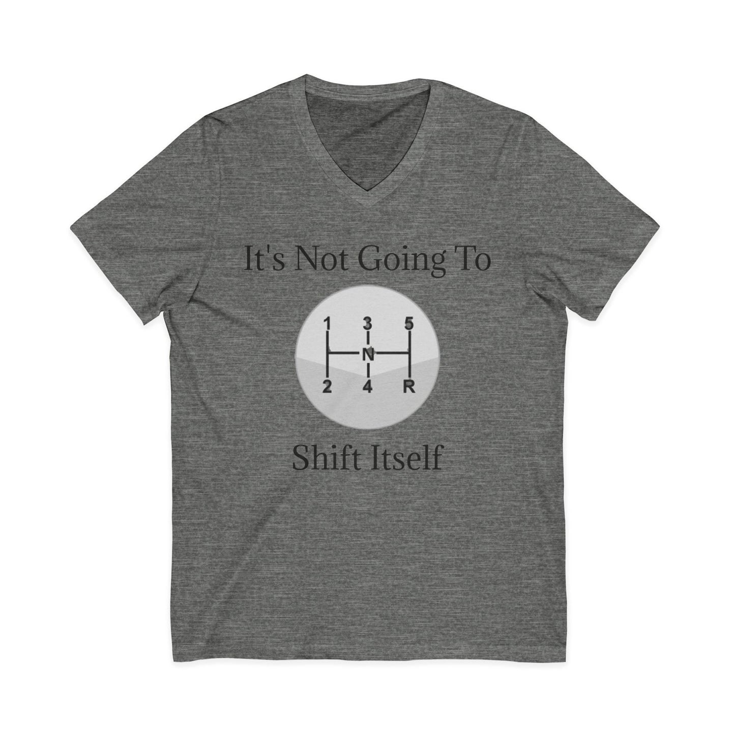 Shift Itself Unisex Short Sleeve V-Neck Tee