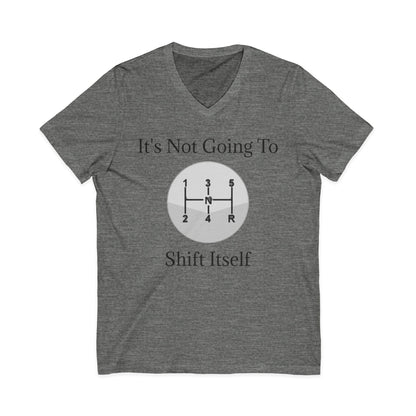 Shift Itself Unisex Short Sleeve V-Neck Tee