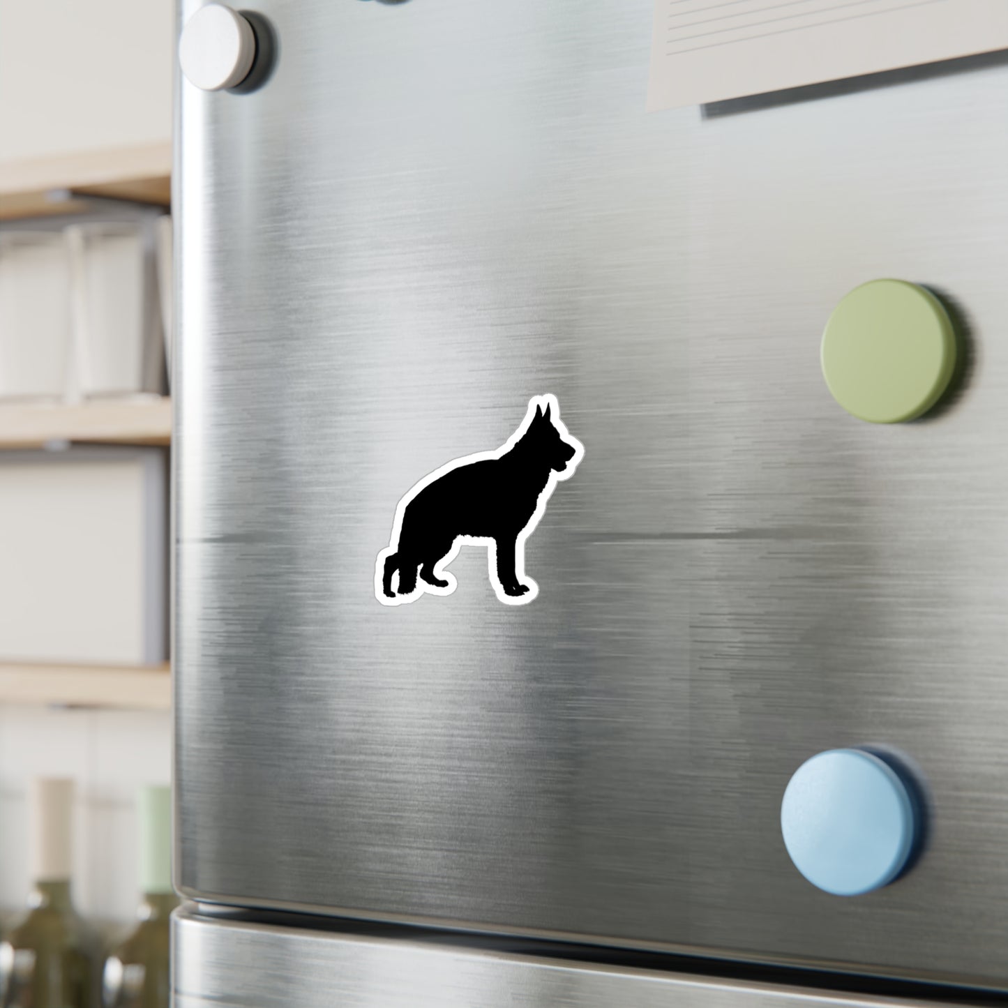 German Shepherd Silhouette Vinyl Decal