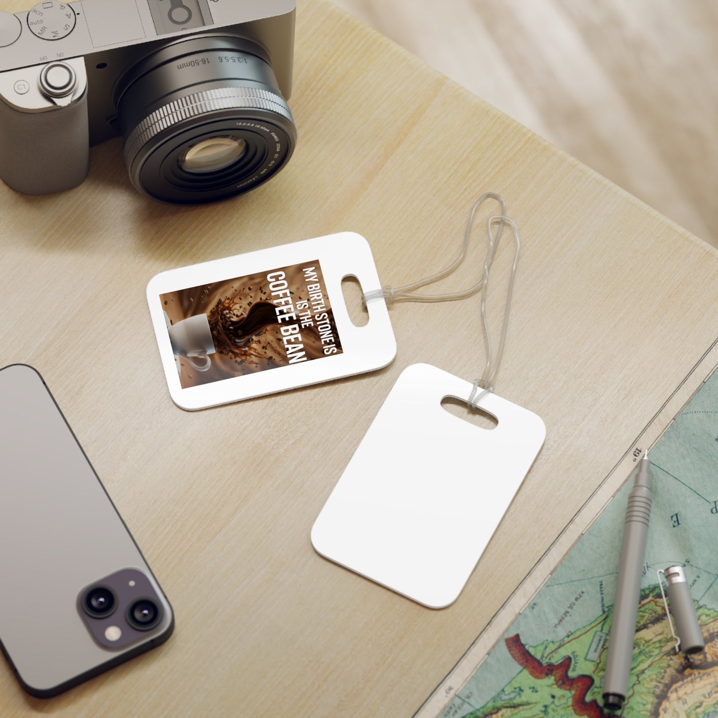 Birth Stone Luggage Tag